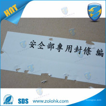 Destructible Label,Fragile Paper Sticker,Destructible Vinyl Self Adhesive label